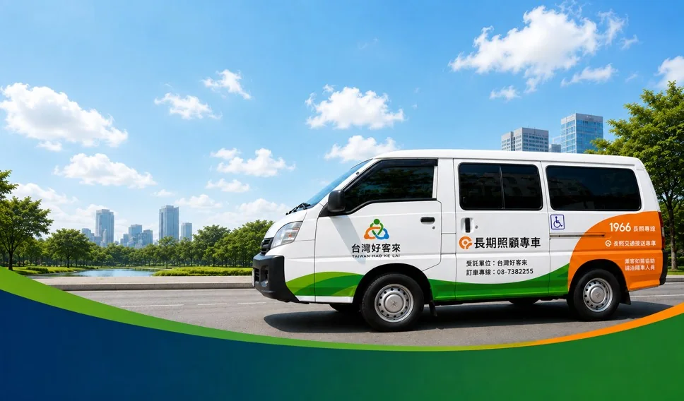 屏東台灣好客來長照接送車隊